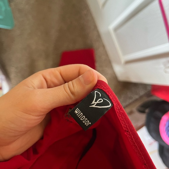 Windsor Red Gown - Picture 6 of 6